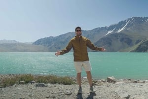 Von Santiago: Colina Thermalbäder und Embalse el Yeso mit Picknick