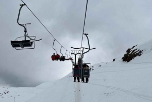 From Santiago: Farellones/Valle Nevado Roundtrip Transfer