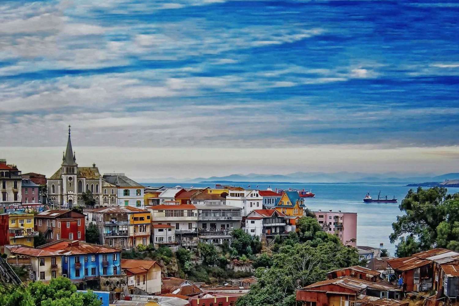 De Santiago: Destaques de Valparaíso e Viña del Mar