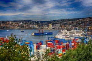 Fra Santiago: Valparaiso og Viña del Mar