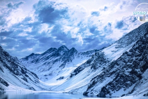 Depuis Santiago : Vues panoramiques de la lagune Inca et visite de Portillo