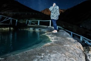 Desde Santiago: Excursión Nocturna a Aguas Termales con Astrofotografía