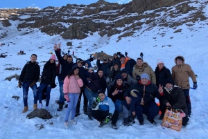 Da Santiago: Tour panoramico sulla neve nella regione di Farellones.