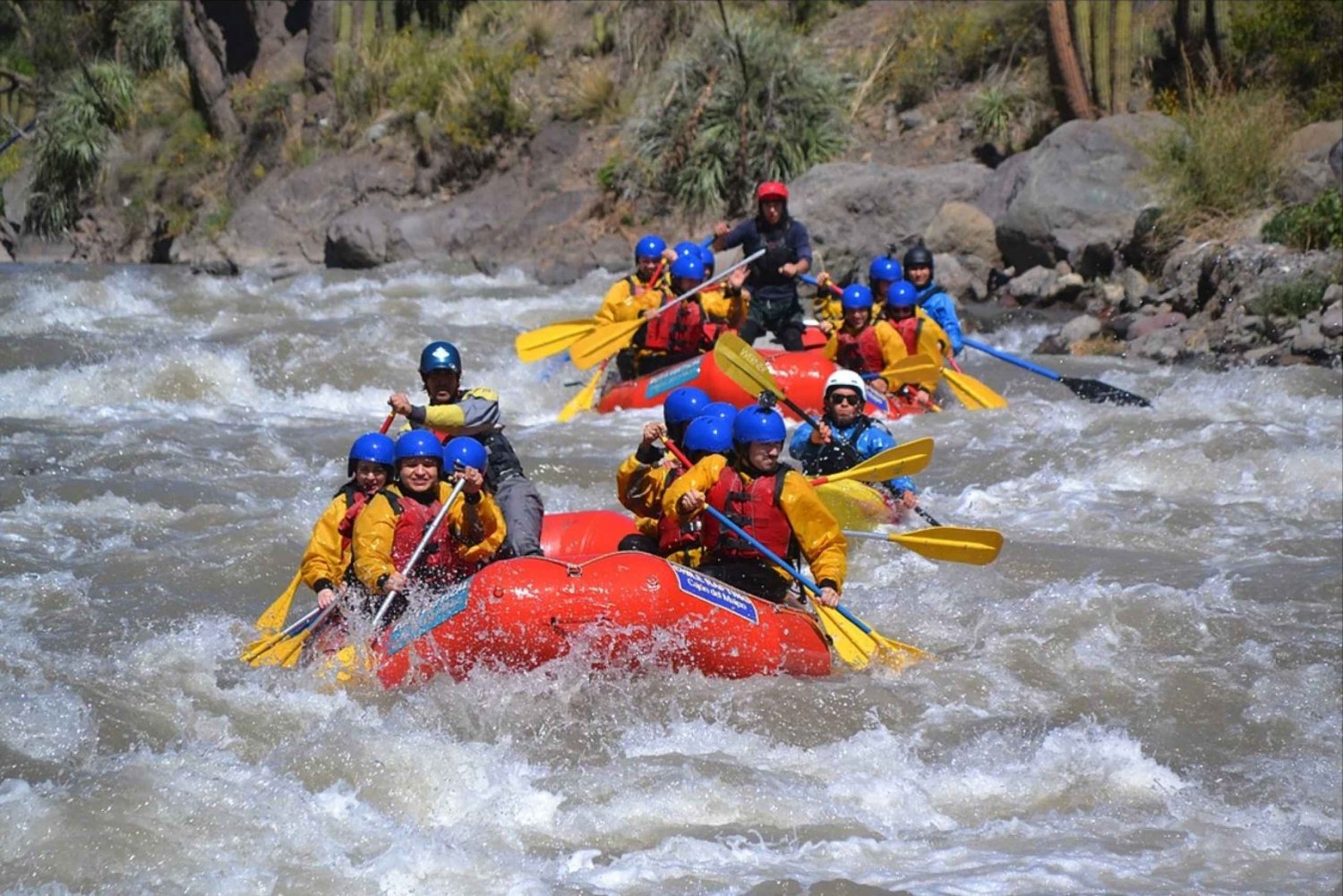 From Santiago: Rafting in the Maipo Canyon