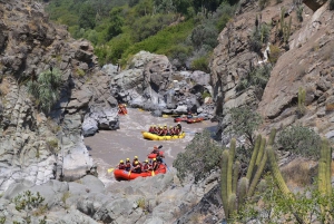 Ab Santiago: Rafting-Tour durch die Schlucht Cajon del Maipo