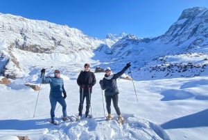 From Santiago: Snowshoeing Hike at the Andes