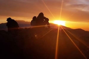 From Santiago: Andes Mountains Sunset and Valle Nevado