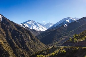 From Santiago: Andes Mountains Sunset and Valle Nevado