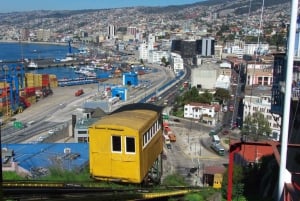 Från Santiago: Valparaíso & Viña del Mar på hel dags rundtur