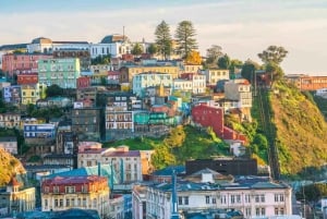 Från Santiago: Valparaíso & Viña del Mar på hel dags rundtur