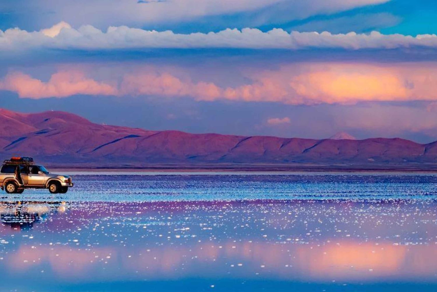From Uyuni: 3-Day Salt Flats and Lagoons Tour to San Pedro