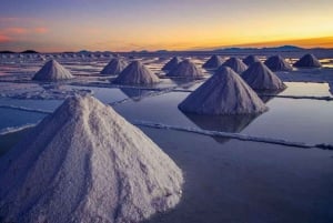 Depuis Uyuni : circuit de 3 jours Salars et lagunes jusqu'à San Pedro