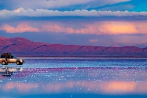 From Uyuni: 3-Day Salt Flats and Lagoons Tour to San Pedro