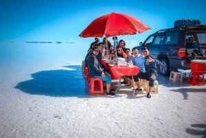 From Uyuni: 3-Day Tour to San Pedro with Salt Flats Visit