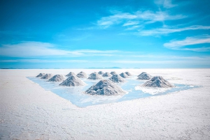 Från Uyuni: 3-dagars tur till San Pedro med besök på saltstenarna