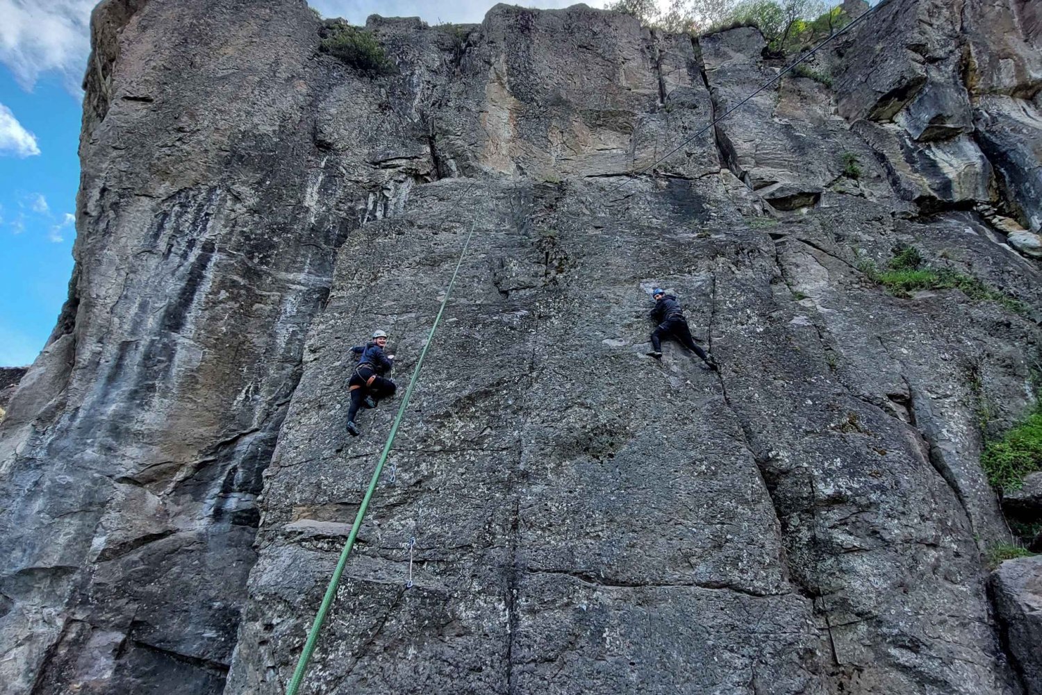 Full-Day Rock Climbing Adventure in the Andes near Santiago