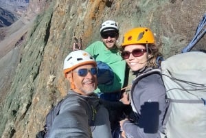 Full-Day Rock Climbing Adventure in the Andes near Santiago