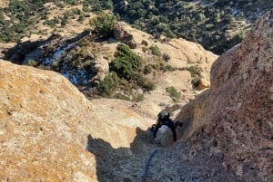 Full-Day Rock Climbing Adventure in the Andes near Santiago