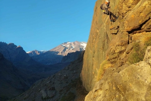 Full-Day Rock Climbing Adventure in the Andes near Santiago