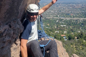 Full-Day Rock Climbing Adventure in the Andes near Santiago