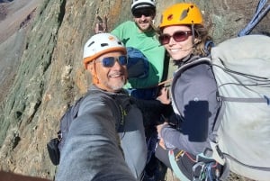 Heldags klatreeventyr i Andesbjergene nær Santiago