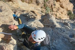 Heldags klatreeventyr i Andesbjergene nær Santiago
