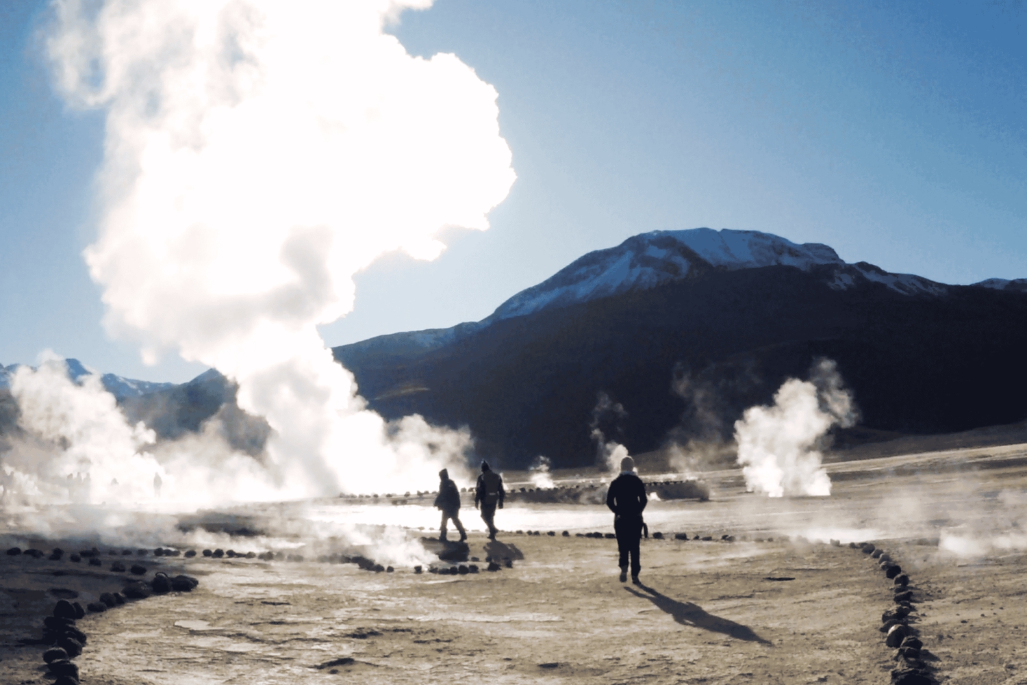 Geysers del Tatio : Lever de soleil et petit-déjeuner à Atacama