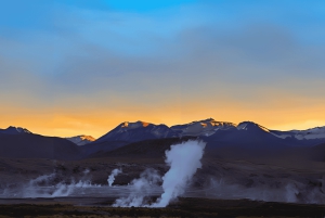 Geysers del Tatio : Lever de soleil et petit-déjeuner à Atacama