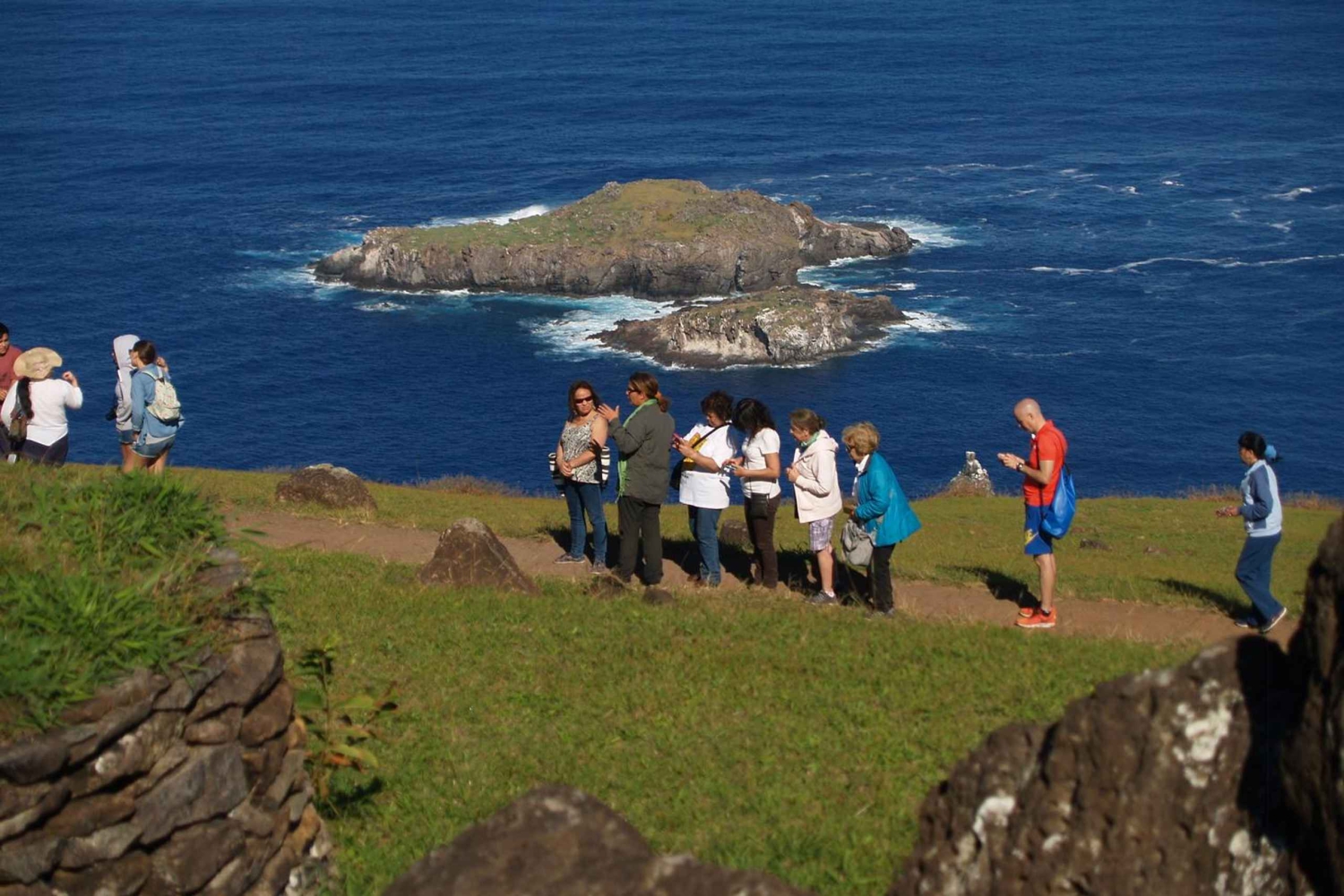 Puolipäiväretki Orongoon ja Rano Kauhun Pääsiäissaarella