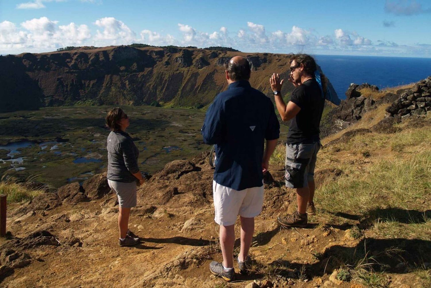 Puolipäiväretki Orongoon ja Rano Kauhun Pääsiäissaarella