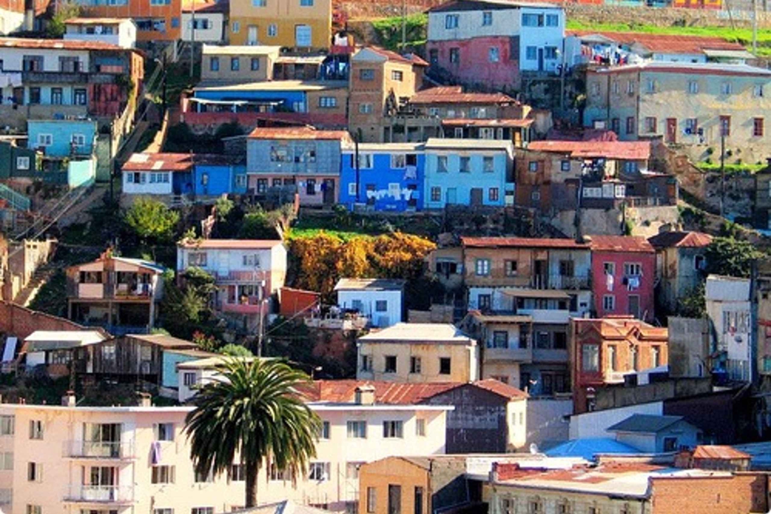 Dagstur till historiska Valparaíso och Viña del Mar