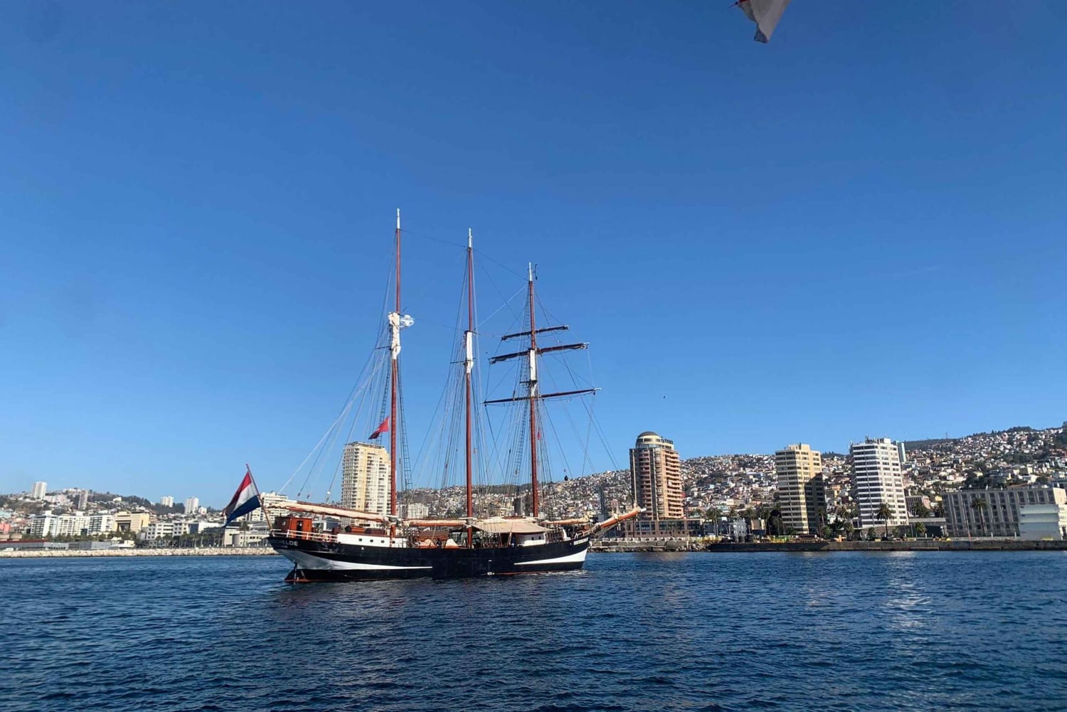 Historiske Valparaíso: Tur i privat båd + rundtur i den historiske bydel
