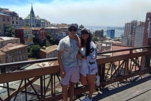 Valparaíso Storica: viaggio in barca privata + tour del centro storico