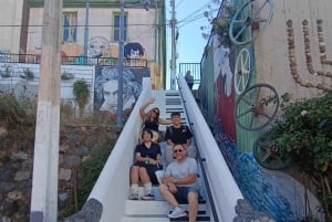 Valparaíso Storica: viaggio in barca privata + tour del centro storico