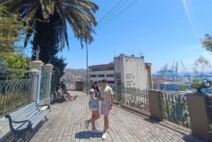 Historiske Valparaíso: Tur i privat båd + rundtur i den historiske bydel