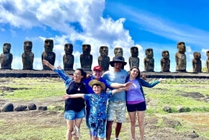 Iconic sites of Rapa Nui