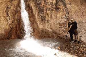 Incredible hot springs in the Andes