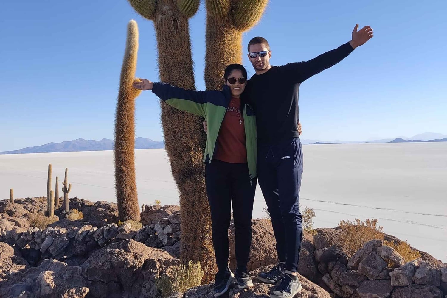 La Paz: Uyuni-tour eindigt met de bus in Atacama Chili.