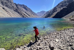 Лагуна-дель-Инка и ферма альпака или винодельня (частный трансфер)