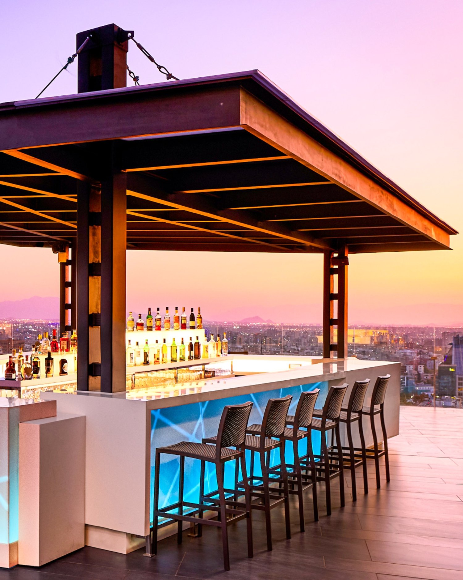 Best Rooftop Bars in Santiago 