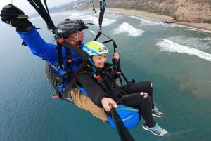 Maitencillo: Gleitschirmflug im Doppelsitzer