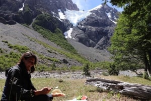 Mallín Grande: całodniowa jazda konna do lodowca Ventisquero Tronador