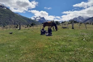 Mallín Grande: Full-day horseback ride to Ventisquero Tronador