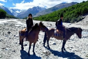Mallín Grande: Full-day horseback ride to Ventisquero Tronador