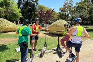 Natura e urbanistica in scooter a Santiago