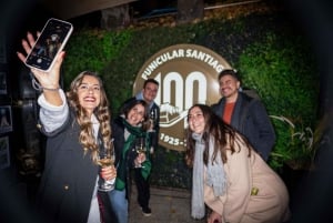 Natt på linbanan: vin, musik och cueca i Santiago