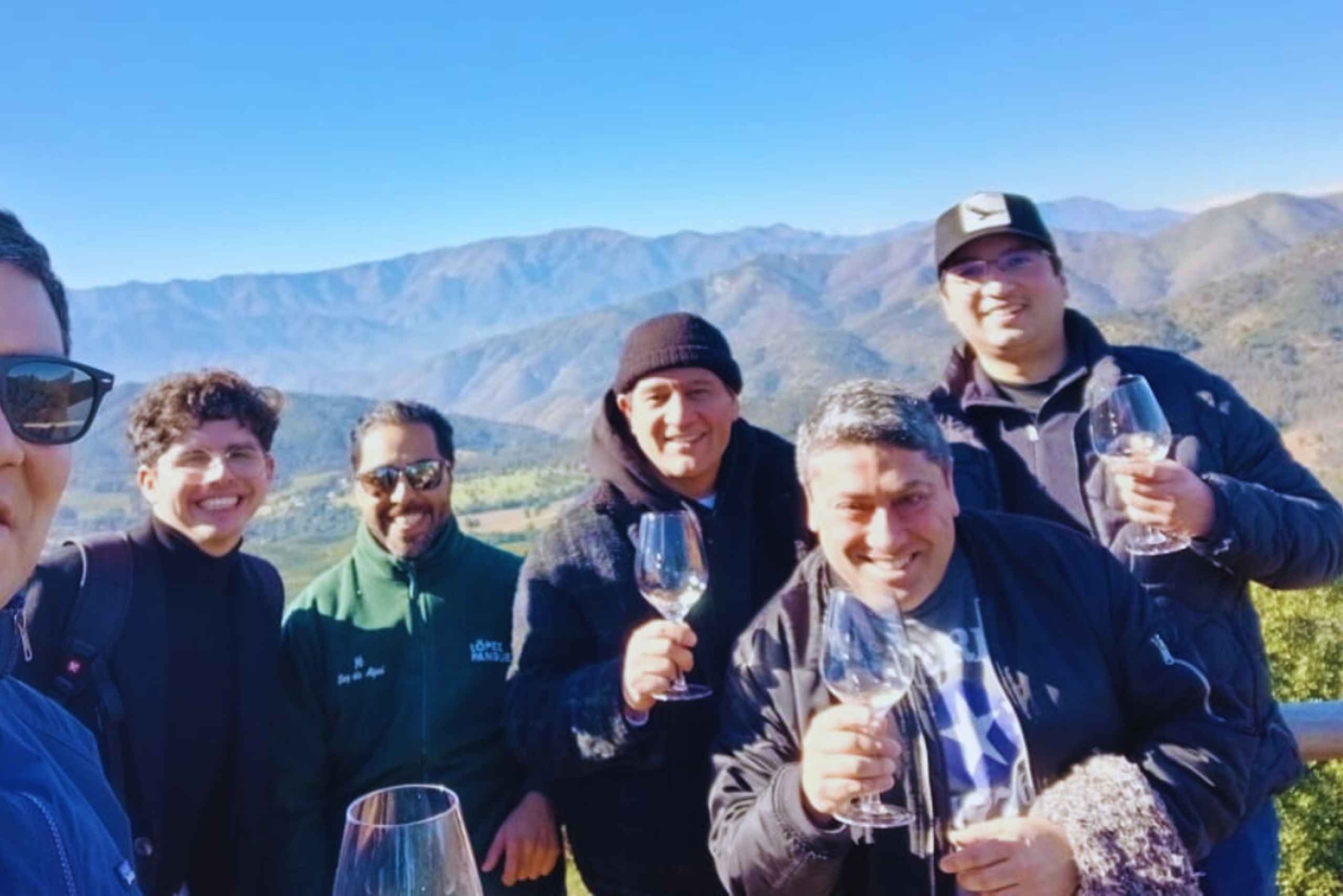 Pangue-dalen: Privat tur med vinprovning på vingården Viña Lopez Pangue