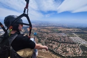 Paragliding i Santiago