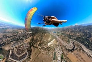 Paragliding i Santiago