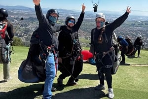 Paragliding i Santiago